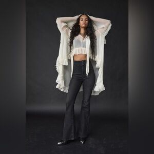 We The Free Jayde Flare Jeans Onyx NWT Size 26